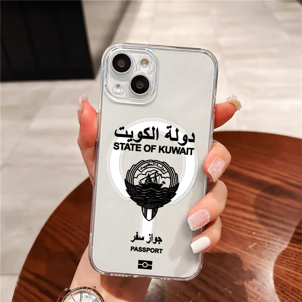 Phone Cases Kuwait - K-Kuwait passport Phone Case For iPhone