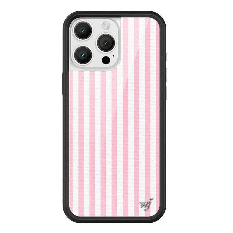 Phone Cases Wildflower - 2026 fashion Ins Pink Stripes Wildflower