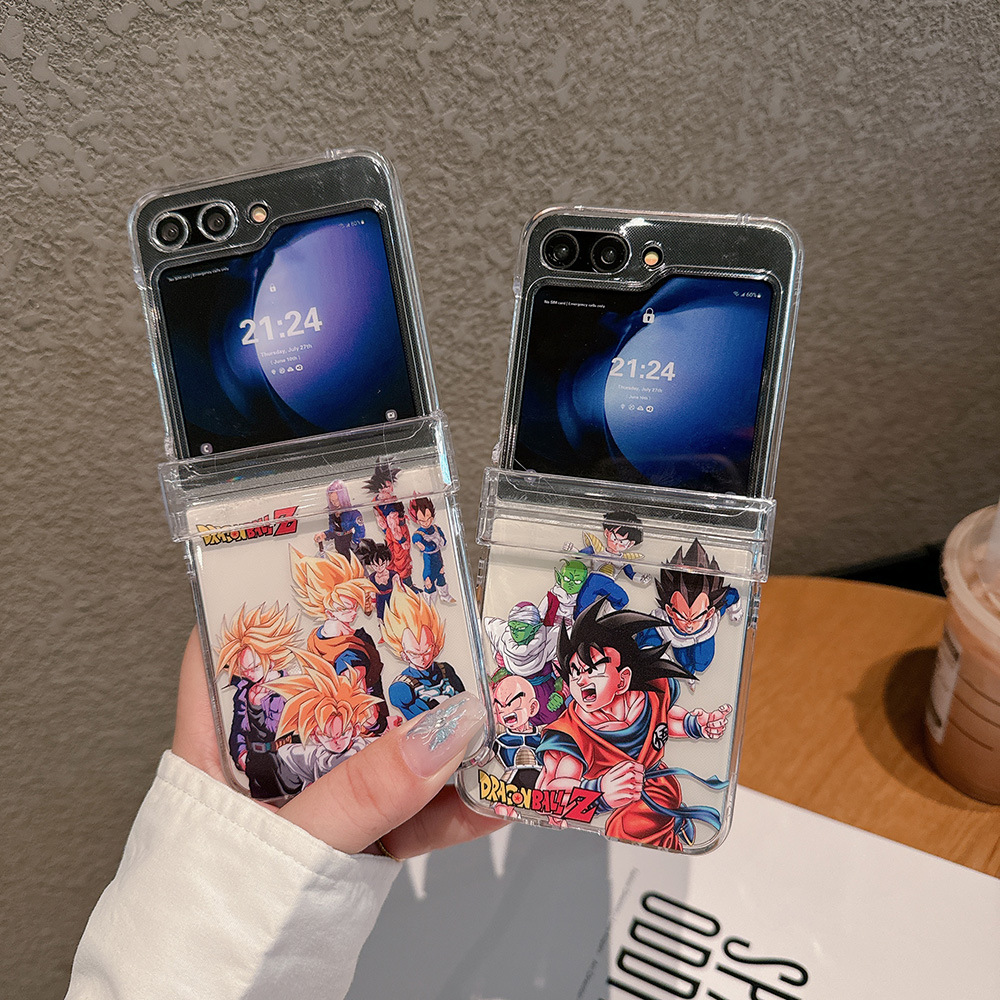 Phone Cases Z Flip 7 - Fashion Japan Anime Dragon Ball Goku
