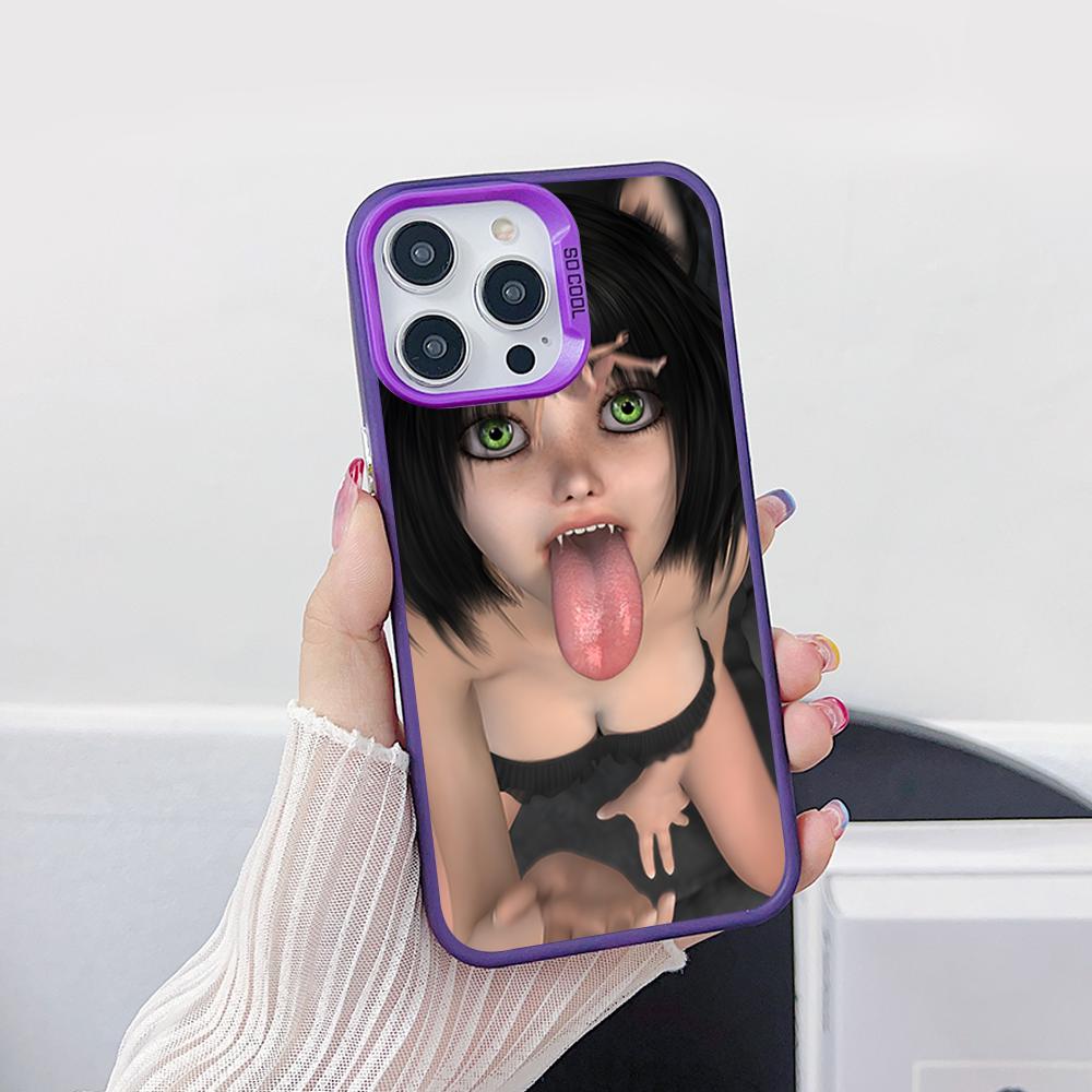 Phone Cases Girls - Y2K Girl Teena CLMJ Phone Case