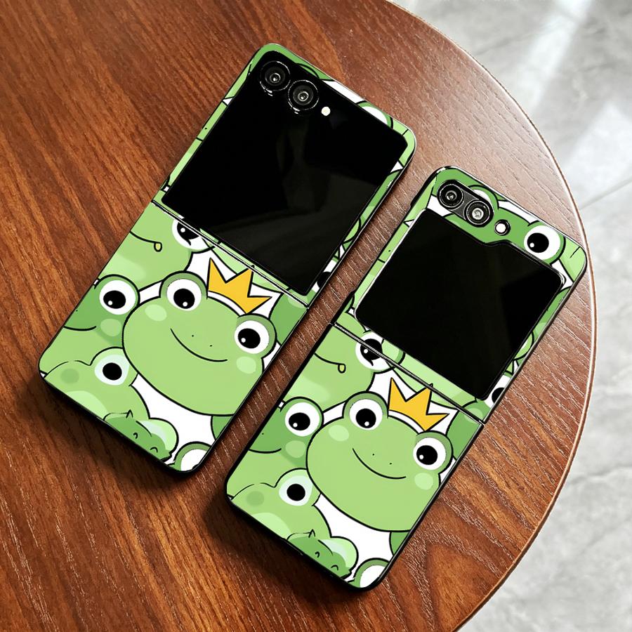 Full Cover Frog Design Phone C - Phone Cases Z Flip 7 review and price