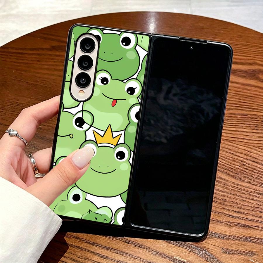 Full Cover Frog Design Phone C - Phone Cases Z Flip 7 review and price