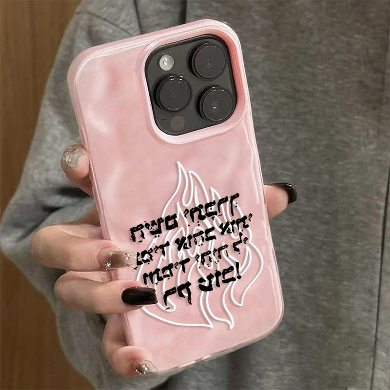 New Fashion Flame Pattern Sili - Phone Cases Trending review and price
