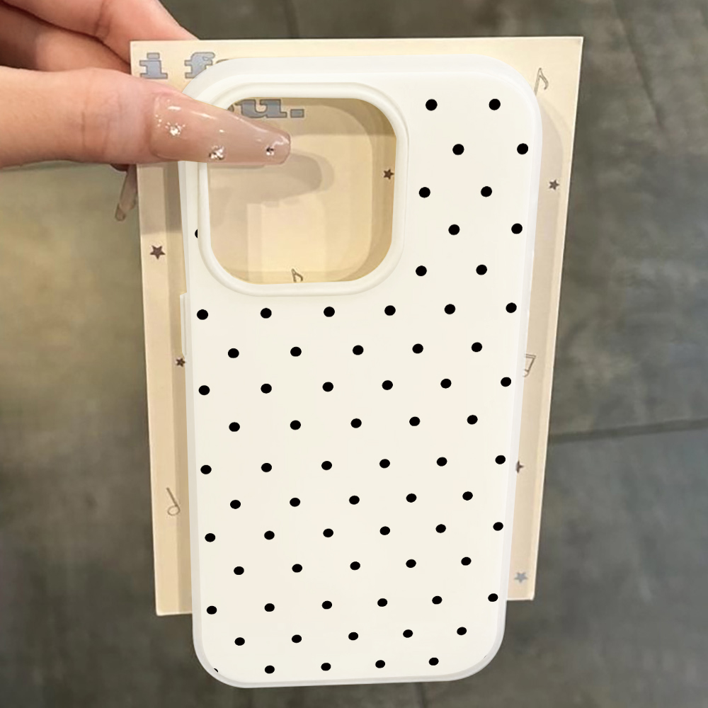 Minimalist Polka Dot Dustproof - Phone Cases Samsung S23 review and price