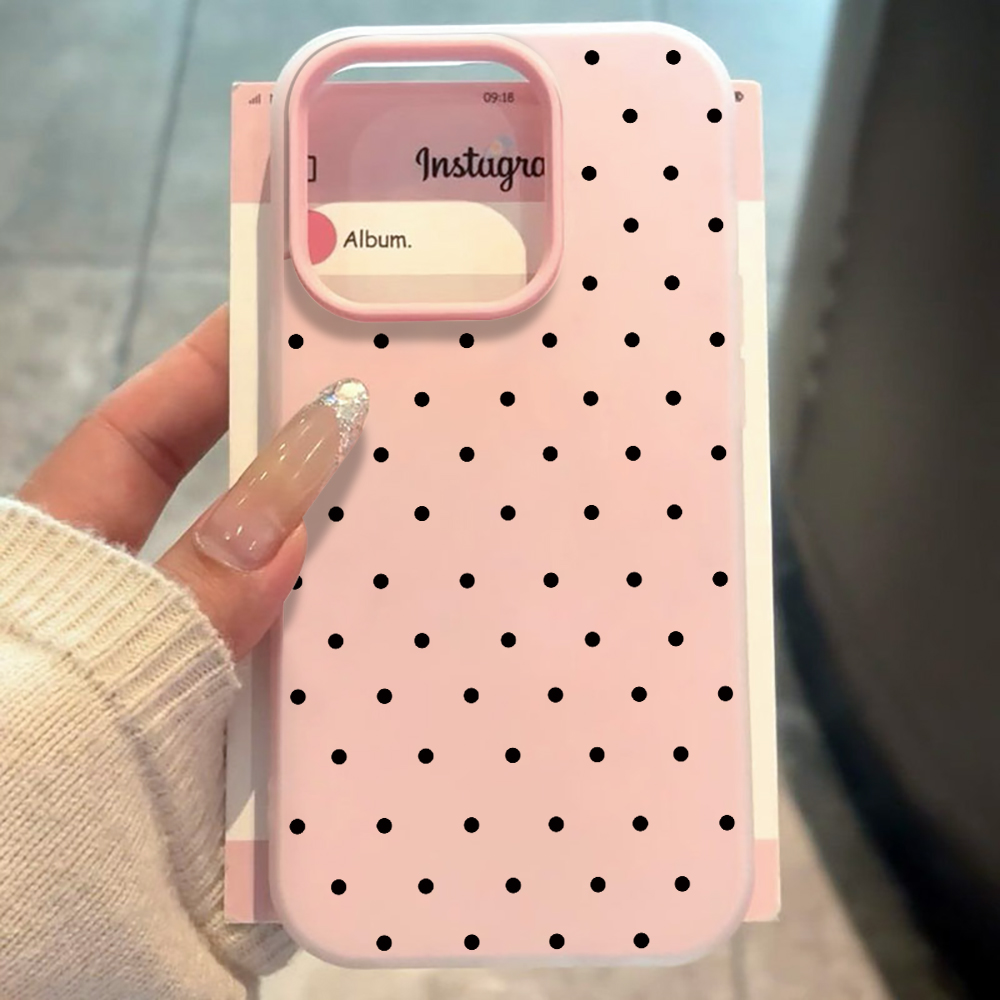 Minimalist Polka Dot Dustproof - Phone Cases Samsung S23 review and price