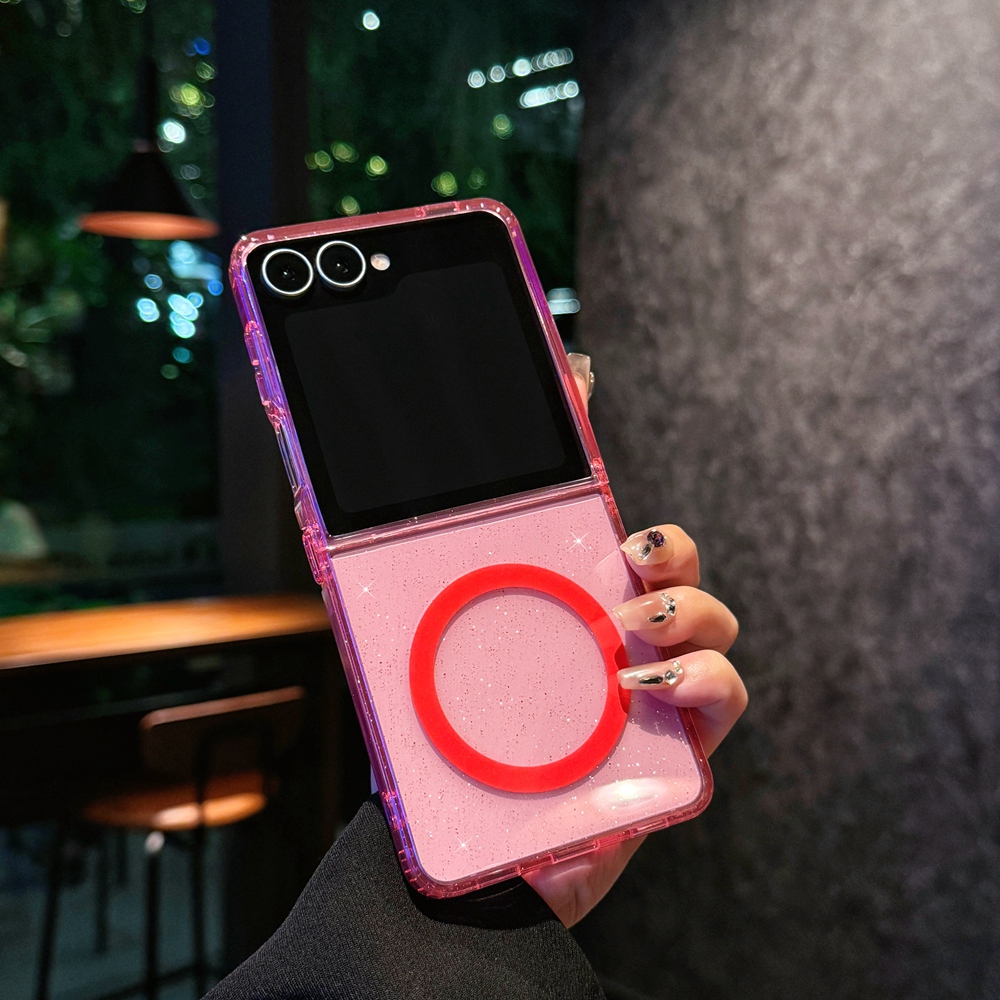 Magnetic Bling Glitter Clear S - Phone Cases Z Flip 7 review and price