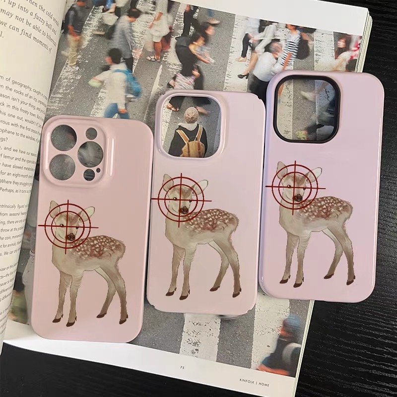 Ins Pink Target Deer Art Phone - Phone Cases Target review and price