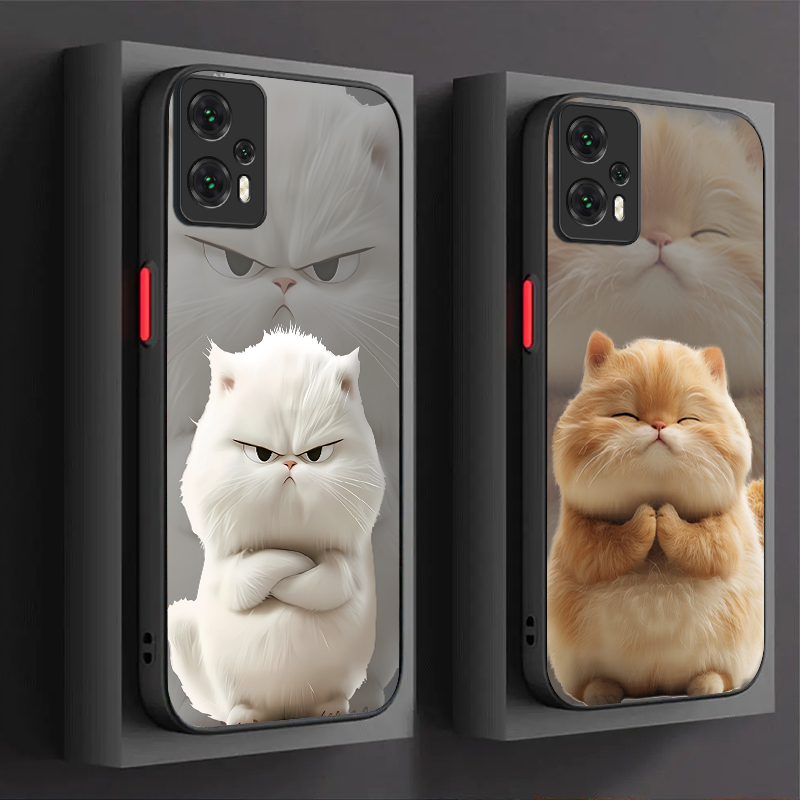 Cartoon Angry Cat Couple Style - Phone Cases Hard review and price