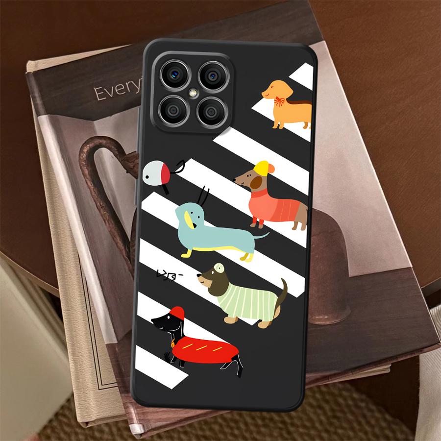 Cute Sausage Dog Funda Phone C - Phone Cases Honor review and price