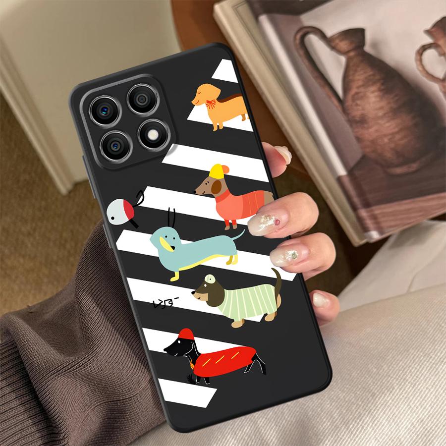 Cute Sausage Dog Funda Phone C - Phone Cases Honor review and price