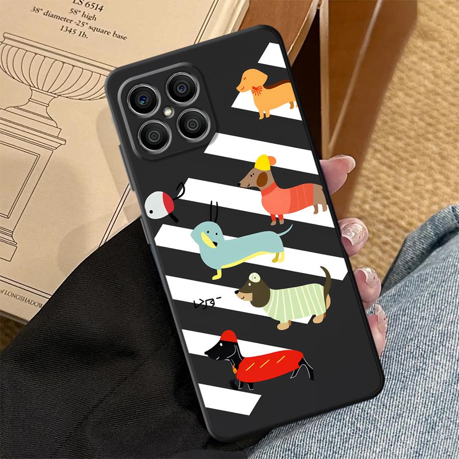 Cute Sausage Dog Funda Phone C - Phone Cases Honor review and price