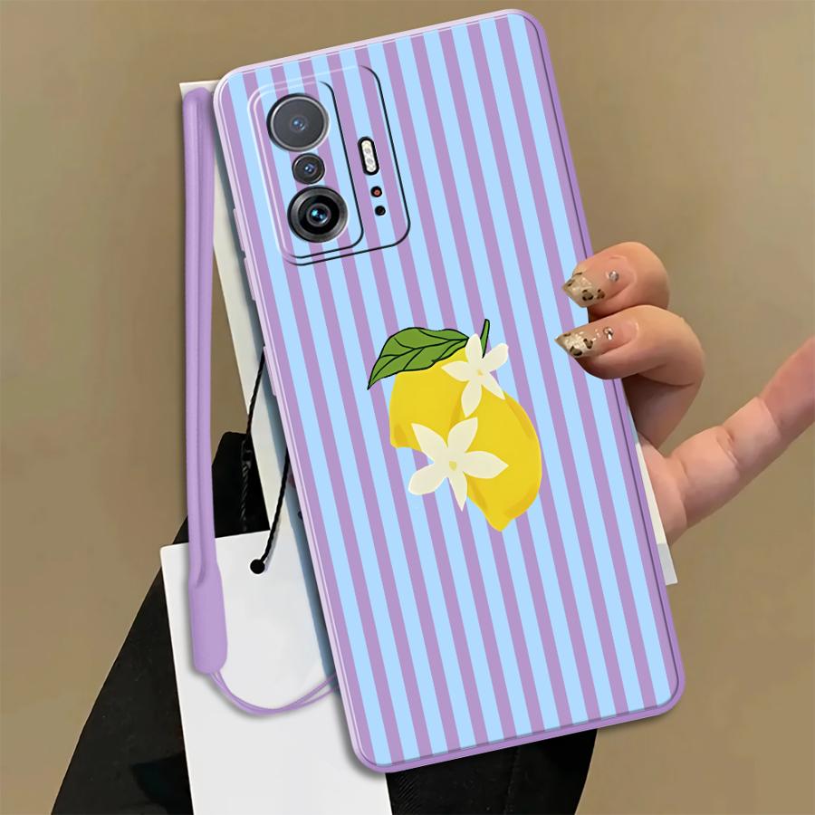 Lemon Cool Stripe Pattern Case - Phone Cases Iphone 11 review and price
