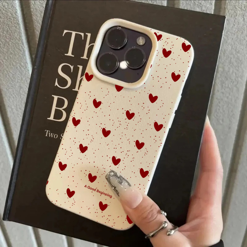 Fashion INS Love Heart Silicon - Phone Cases Trending review and price