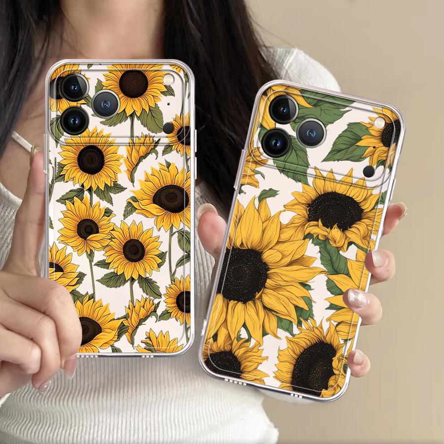 Cute Sunflower Pattern Case fo - Phone Cases Popular review and price