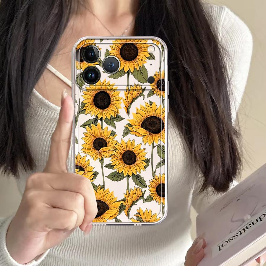 Cute Sunflower Pattern Case fo - Phone Cases Popular review and price