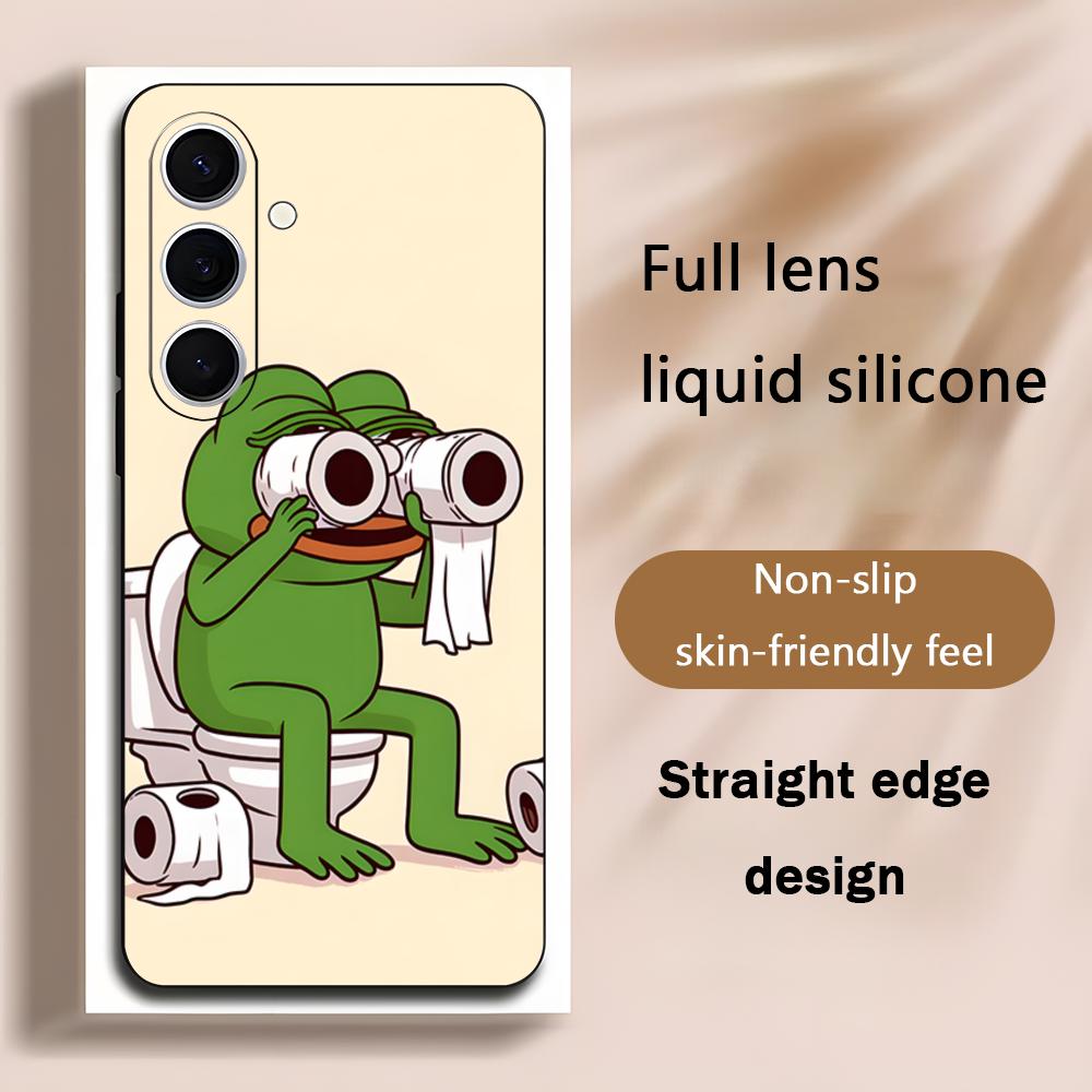 Sad Pepe the frog Draw Cool Ph - Phone Cases Samsung S25 review and price