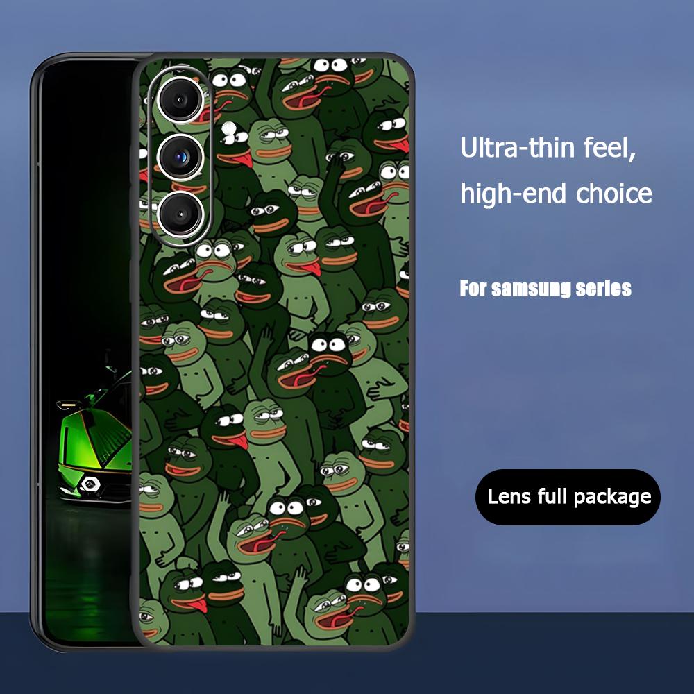 Sad Pepe the frog Draw Cool Ph - Phone Cases Samsung S25 review and price