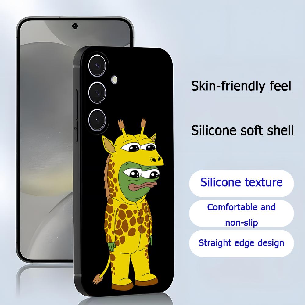 Sad Pepe the frog Draw Cool Ph - Phone Cases Samsung S25 review and price