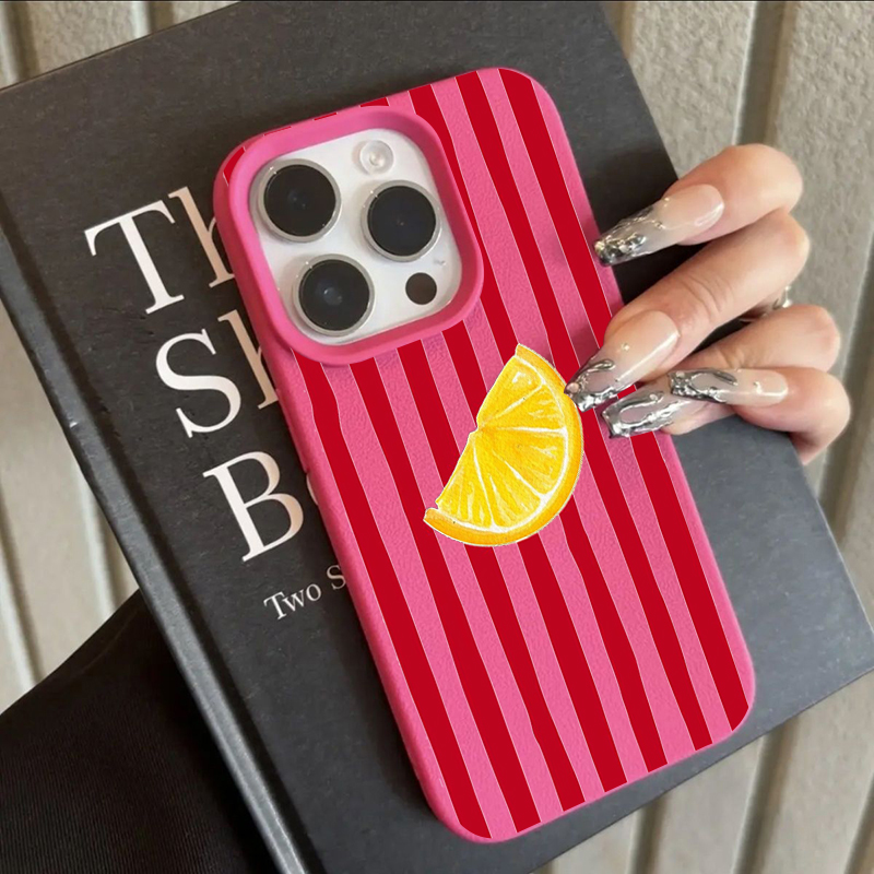 Fashion Lemon Pattern TPU Sili - Phone Cases Trending review and price