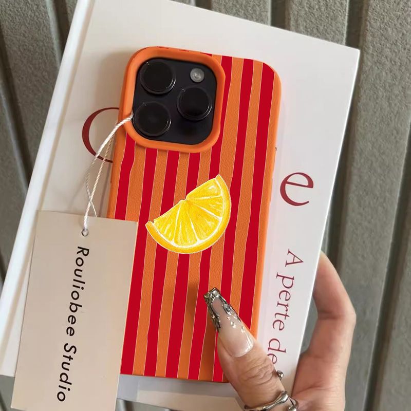 Fashion Lemon Pattern TPU Sili - Phone Cases Trending review and price