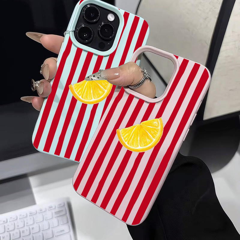 Fashion Lemon Pattern TPU Sili - Phone Cases Trending review and price