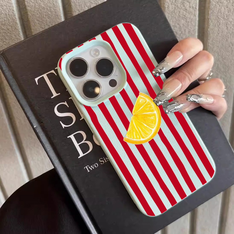 Fashion Lemon Pattern TPU Sili - Phone Cases Trending review and price