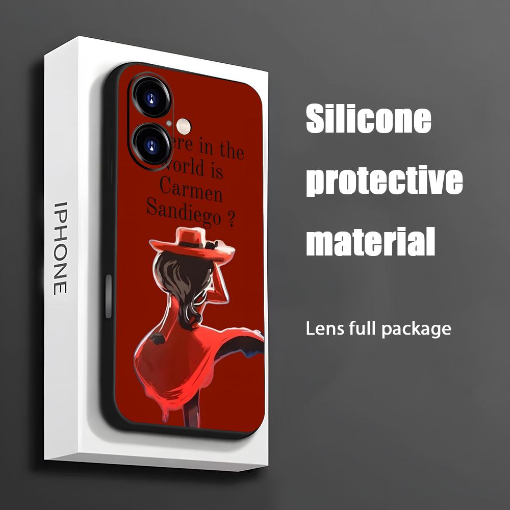 Hot Carmen Sandiego Cartoon Ph - Phone Cases Popular review and price