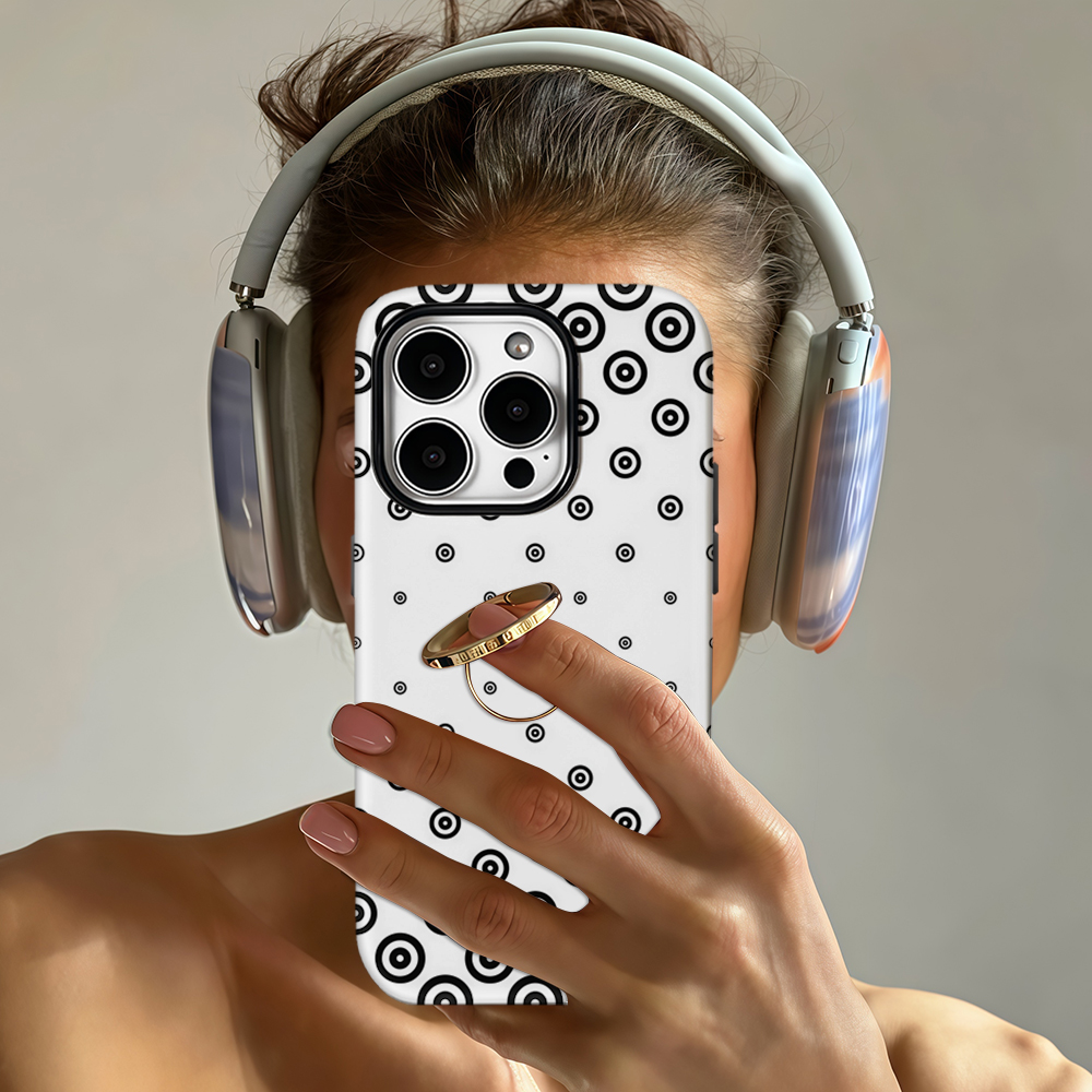 Black White Target Dot Phone C - Phone Cases Target review and price