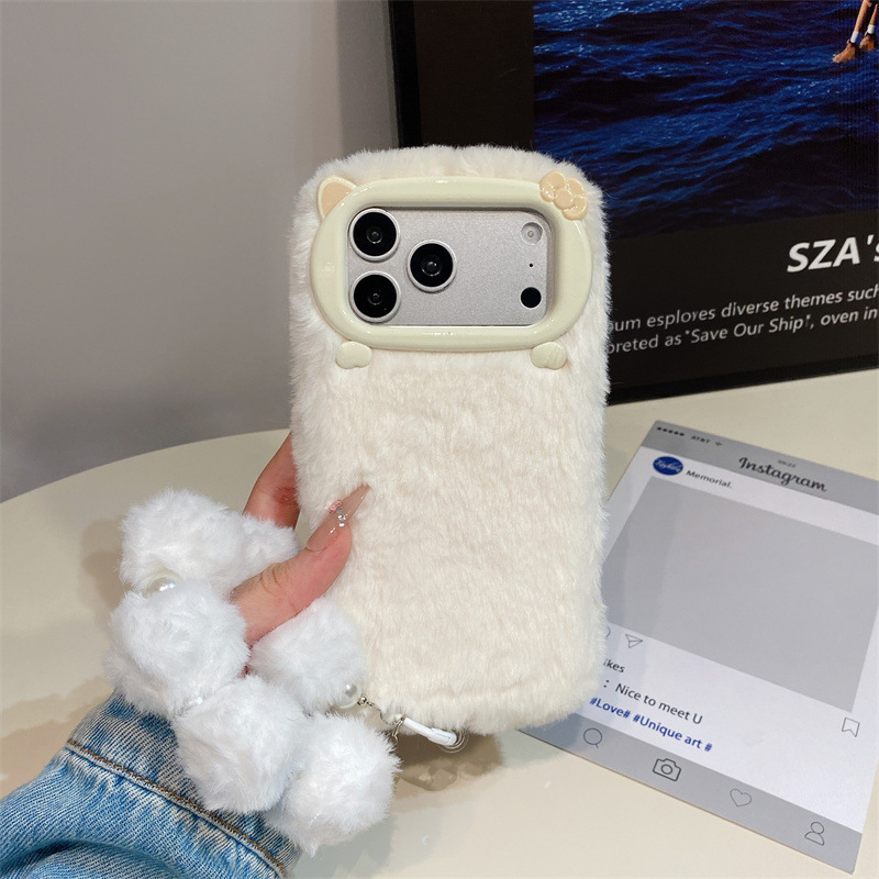 Luxury Solid Colors Furry Plus - Phone Cases Popular review and price
