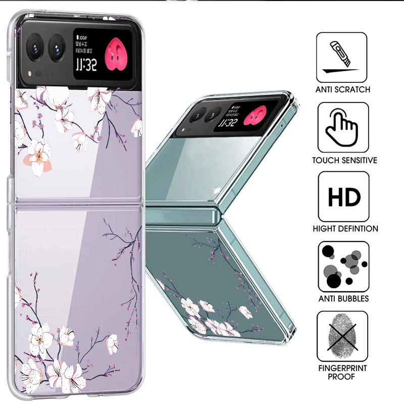 White Flowers Pattern Phone Ca - Phone Cases Hard review and price