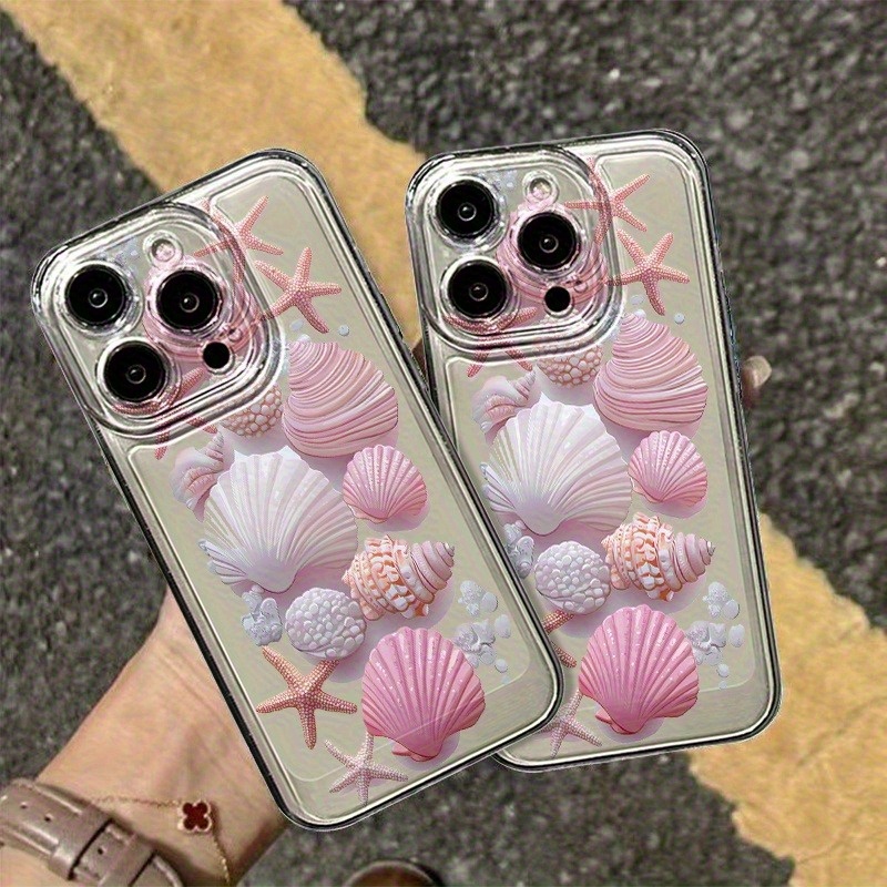 Trendy Pink Seashell Phone Cas - Phone Cases Trending review and price