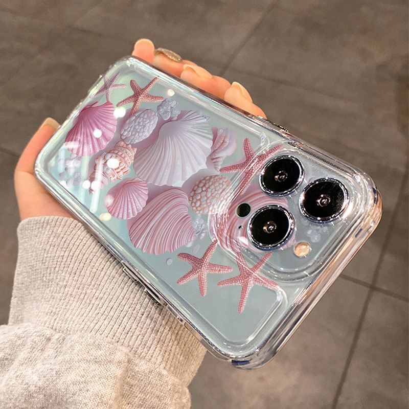Trendy Pink Seashell Phone Cas - Phone Cases Trending review and price