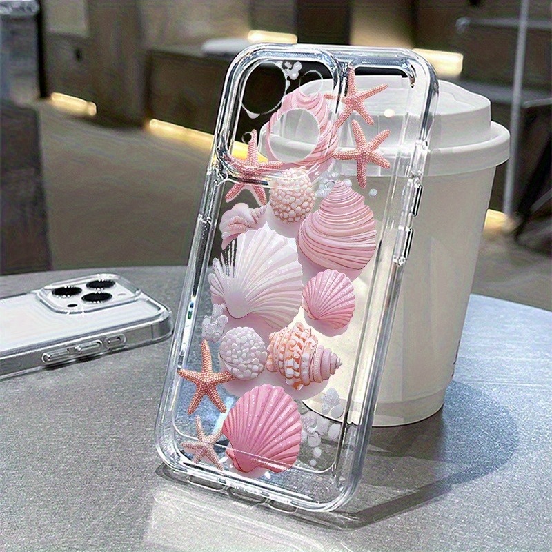 Trendy Pink Seashell Phone Cas - Phone Cases Trending review and price