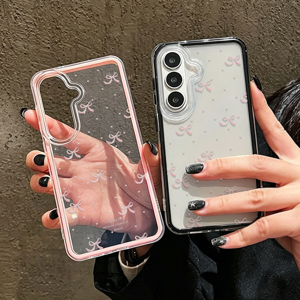 Cute Pink Bow Soft Phone Case  - Phone Cases Quality review and price