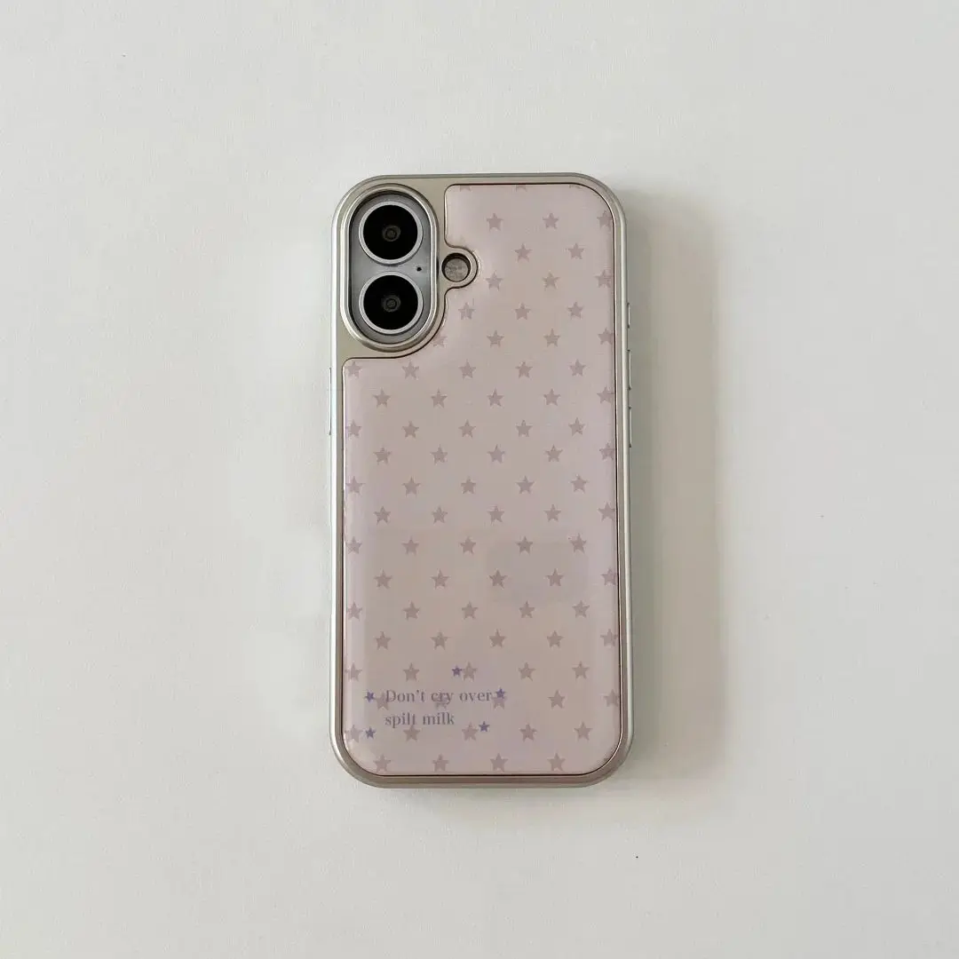Korean Ins Girl Heart Pink Sta - Phone Cases Girls review and price