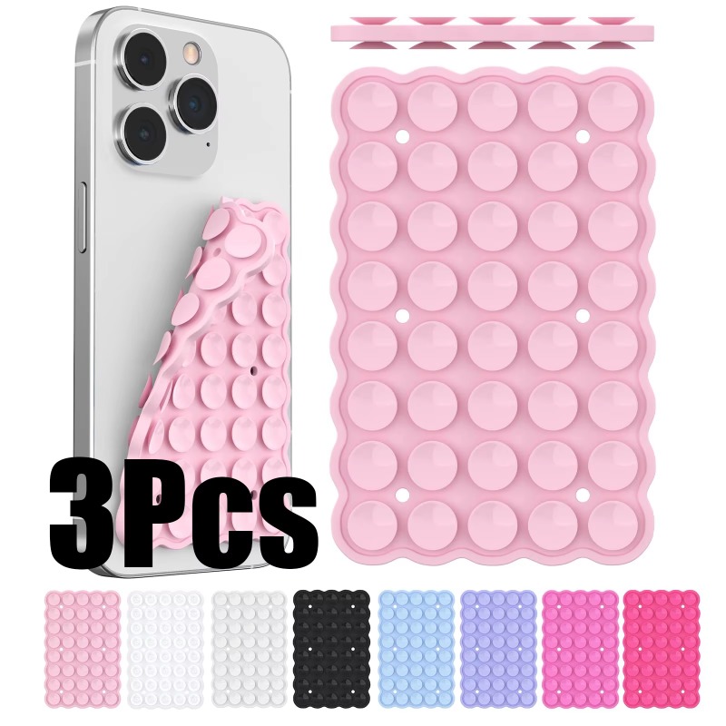 3PCS Silicone Suction Cup Phon - Phone Cases Video review and price