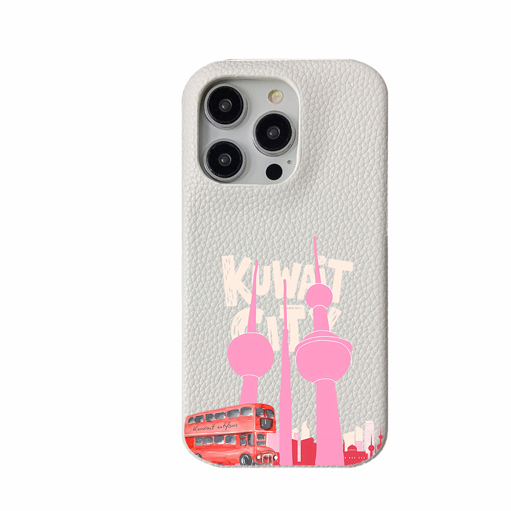 Personalise Kuwait Leather Cas - Phone Cases Kuwait review and price