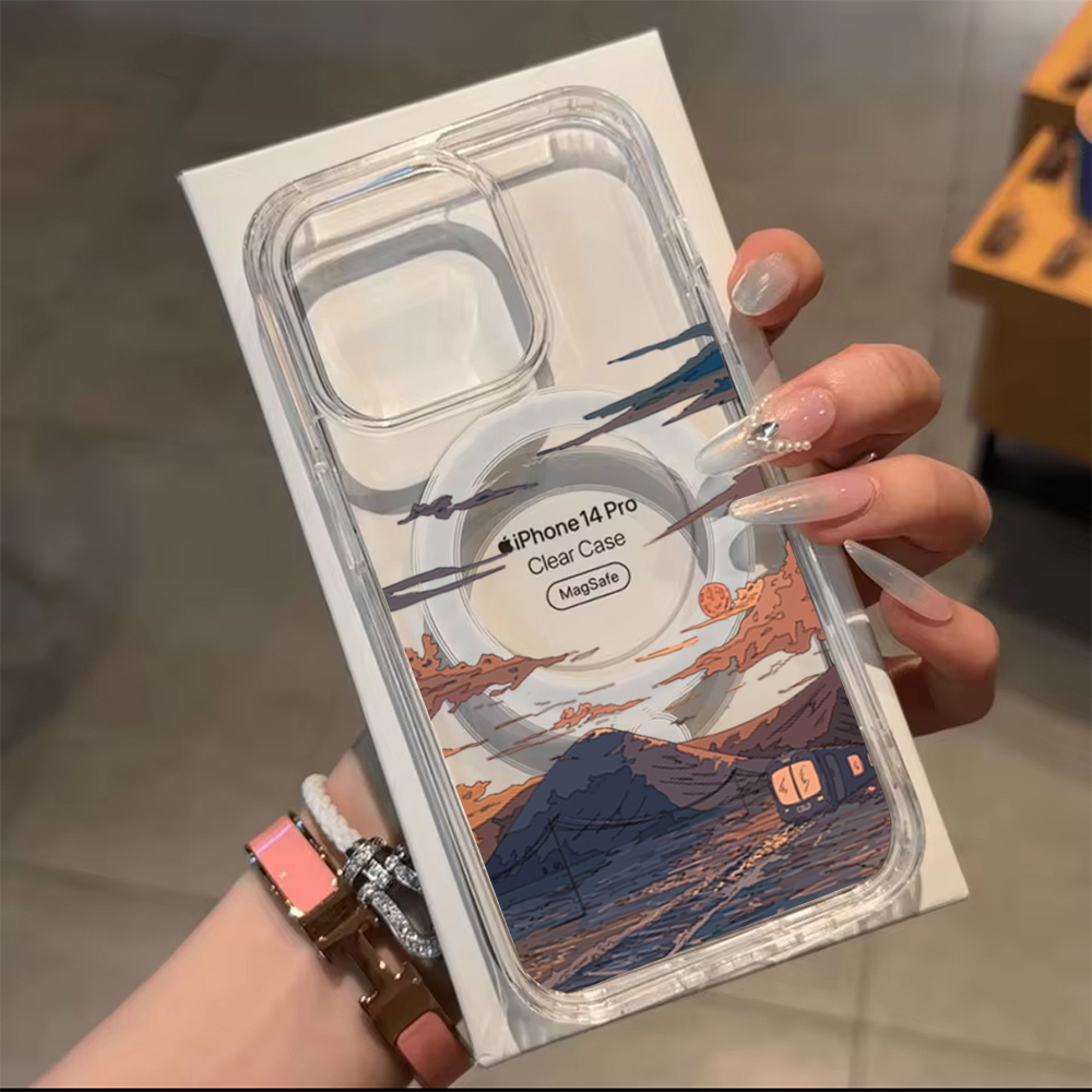 Sunset Pattern Fashion Phone C - Phone Cases Trending review and price