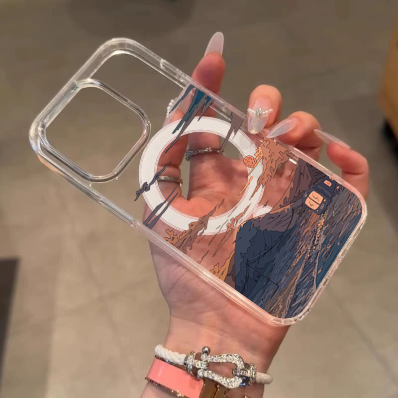 Sunset Pattern Fashion Phone C - Phone Cases Trending review and price