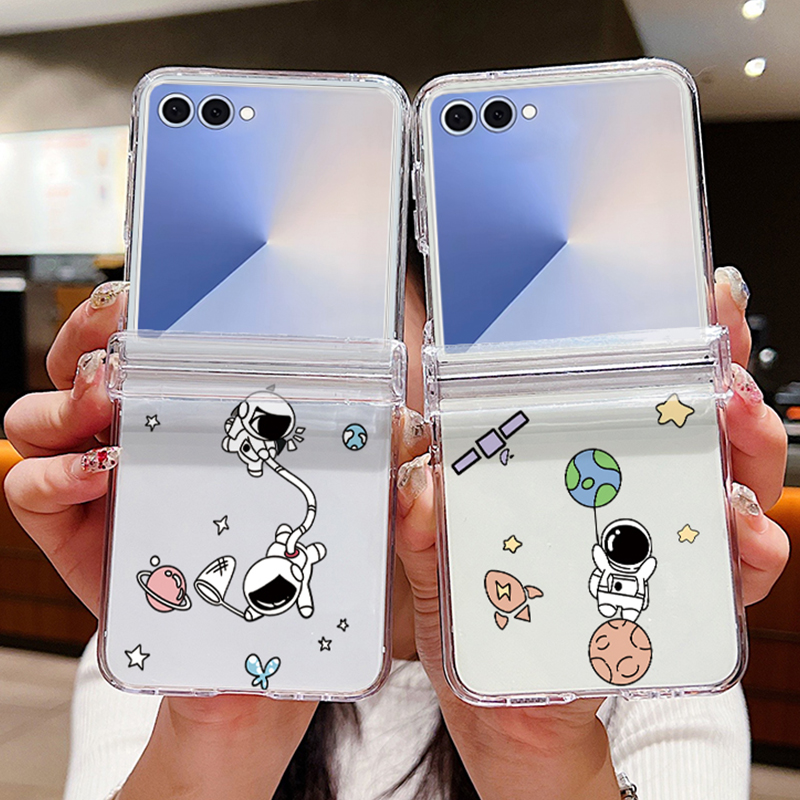 Astronauts Pattern Folding Pho - Phone Cases Z Flip 7 review and price