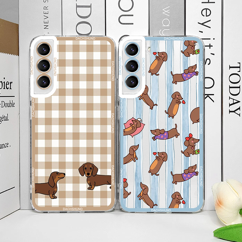 Cute Sausage Dog Phone Case fo - Phone Cases Samsung S23 review and price