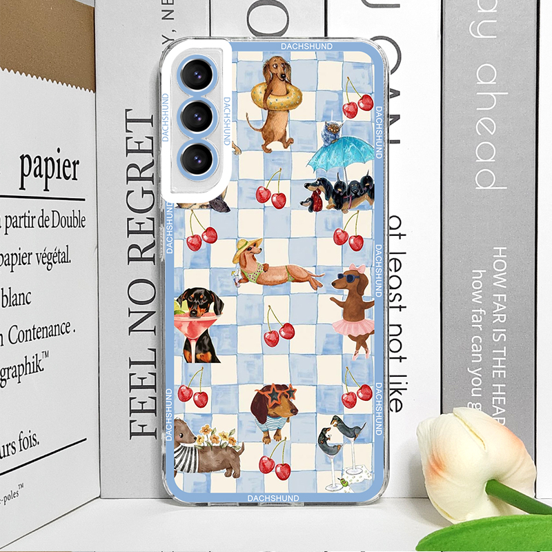 Cute Sausage Dog Phone Case fo - Phone Cases Samsung S23 review and price