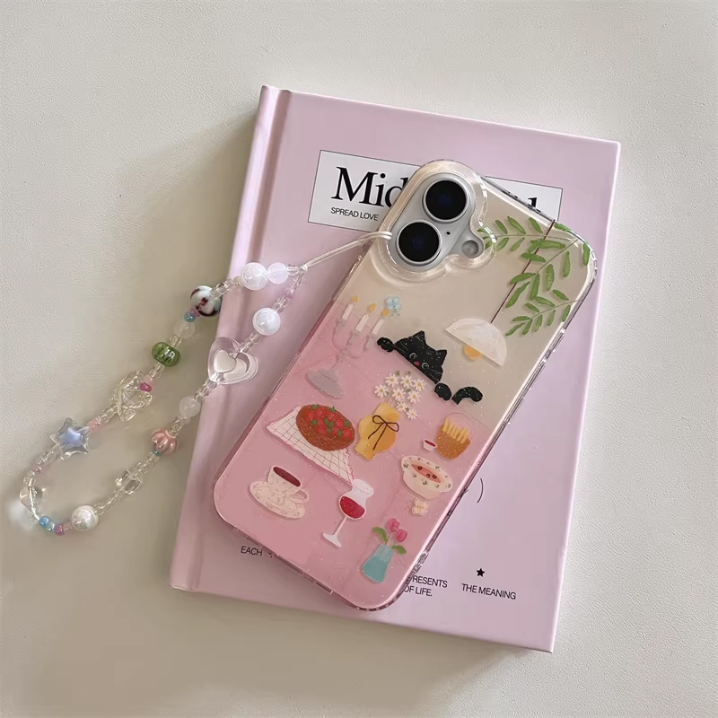 Ins Girl Cute Dining Table Lit - Phone Cases Girls review and price