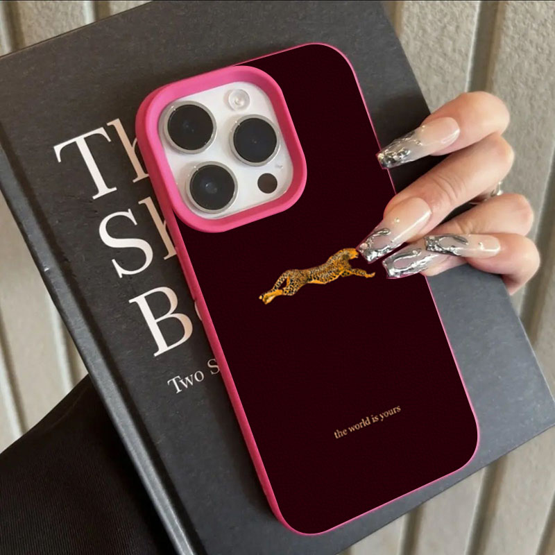 Minimalist Leopard Running Pat - Phone Cases Trending review and price