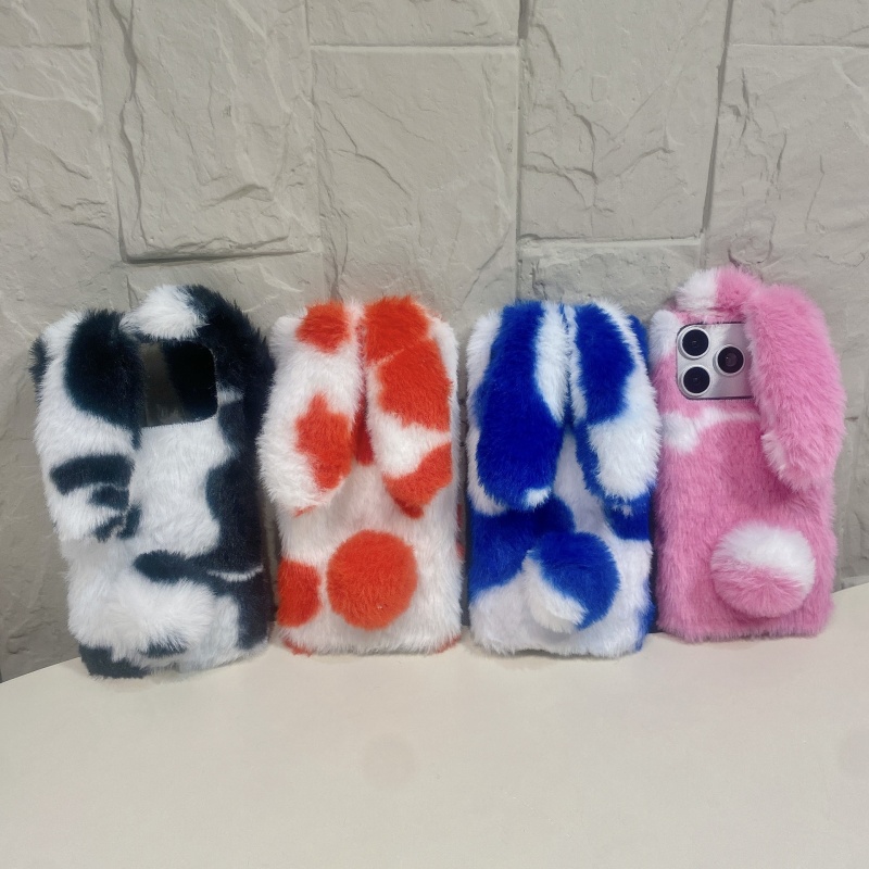 Cute Rabbit Design Fluffy Phon - Phone Cases Iphone 11 review and price