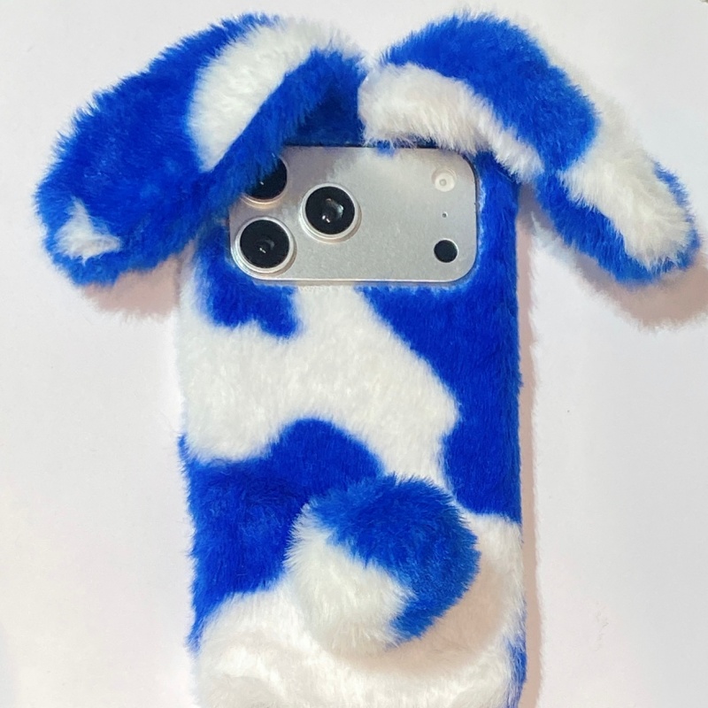 Cute Rabbit Design Fluffy Phon - Phone Cases Iphone 11 review and price